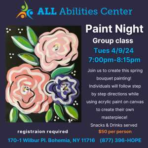 PAINT NIGHT 7PM @ ALL Abilities Center